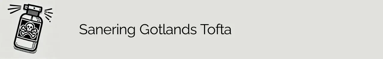 Sanering Gotlands Tofta